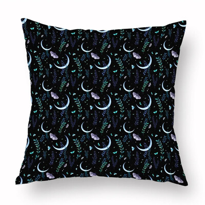 Magic Psychedelic Moon Print Pattern Sofa Jastuk Navlaka Jastučnica Home Party Auto Posteljina