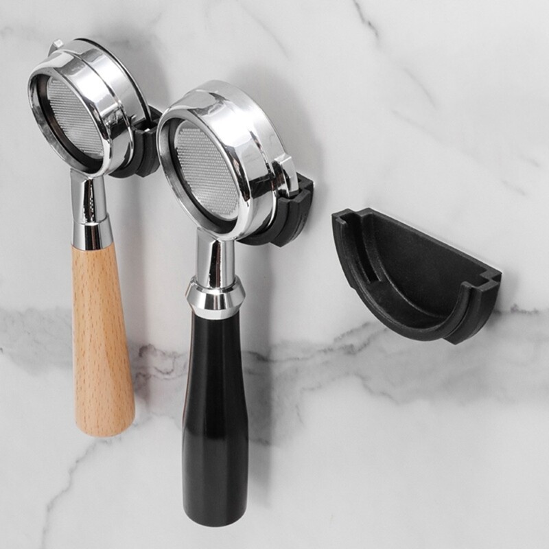 Silikonski aparat za espresso kavu Grupni držač ručke Portafilter za kavu Zidni stalak Dropship