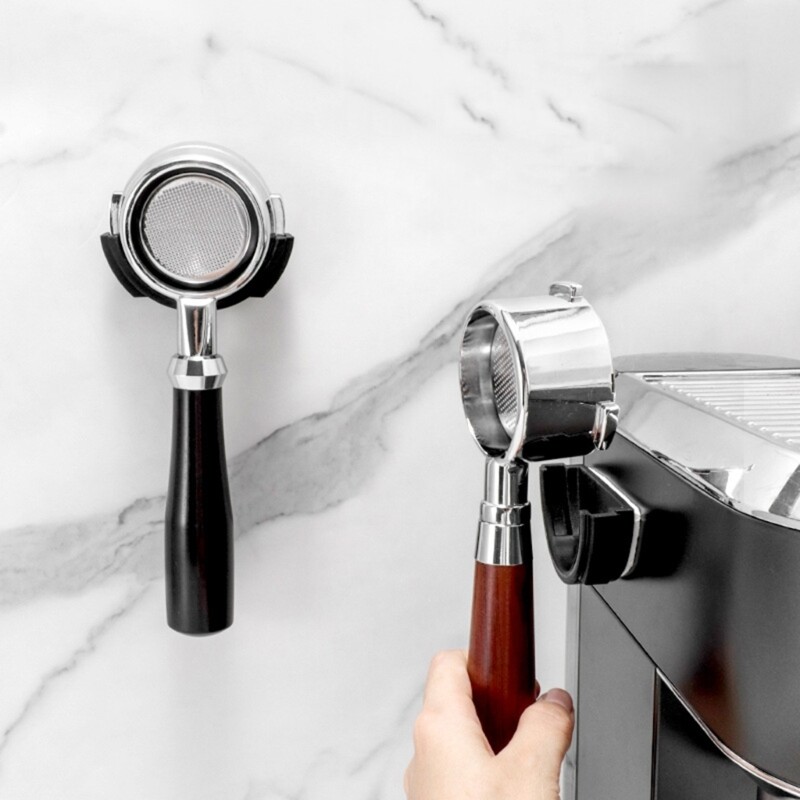 Silikonski aparat za espresso kavu Grupni držač ručke Portafilter za kavu Zidni stalak Dropship