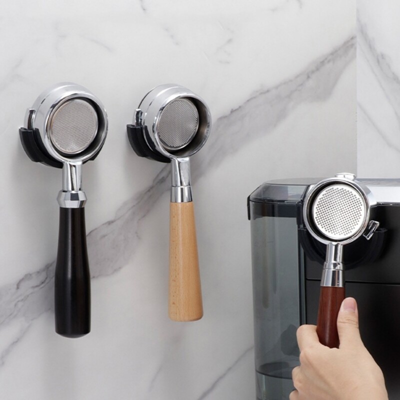 Silikonski aparat za espresso kavu Grupni držač ručke Portafilter za kavu Zidni stalak Dropship