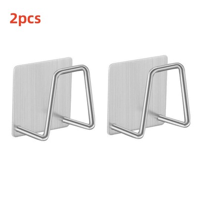 Kuhinjski sudoper od nehrđajućeg čelika Držač za spužve Samoljepljivi odvod Sušilica Kuhinjske zidne kuke Dodaci Organizator za odlaganje