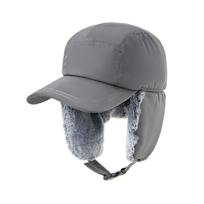 Мъжка зима Trapper Aviator Trooper Earflap Топла руска водоустойчива ски шапка Bomber Cap Топли протектори за уши Голям размер Бейзболни шапки