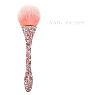 Professionals Nails Art Brush Luxurious Glitter Handle Nail Brush Dust Cleaning Μακιγιάζ Βούρτσα Αξεσουάρ Μανικιούρ Εργαλεία