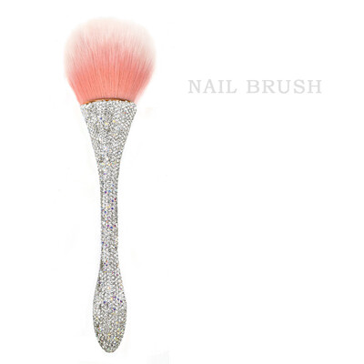 Professionals Nails Art Brush Luxurious Glitter Handle Nail Brush Dust Cleaning Μακιγιάζ Βούρτσα Αξεσουάρ Μανικιούρ Εργαλεία