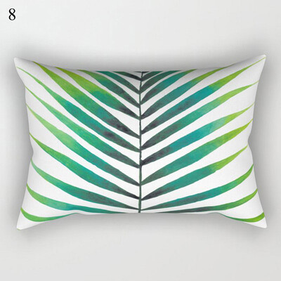 Διακοσμητικά μαξιλάρια ριχτάρι Τροπικά φυτά Κάλυμμα μαξιλαριού 30x50 Πολυεστερικό κάλυμμα μαξιλαριού Διακόσμηση Μαξιλαροθήκη Μαξιλάρια Διακόσμηση σπιτιού