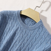 Vruće jesenske zimske muške veste Puloveri Pamučni muški pleteni veste Ležerna jednobojna muška debela gornja odjeća