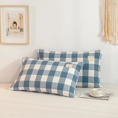 Ένα ζευγάρι μαξιλαροθήκες που πλένονται, σετ μονή μαξιλαροθήκη, 48cm X 74cm, 2 οικιακά καλύμματα μαξιλαροθήκης