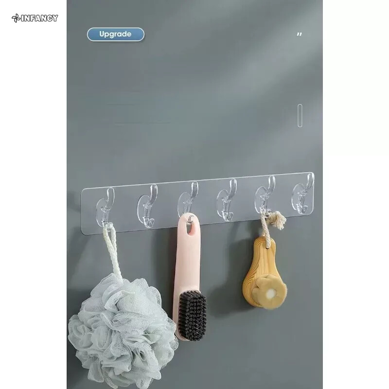 Kaput i šešir Prozirna kuka Kupaonica za kućanstvo Kupaonica Duga traka Ljepljiva kuka bez tragova Vodootporna jaka kuka Kuke od paste