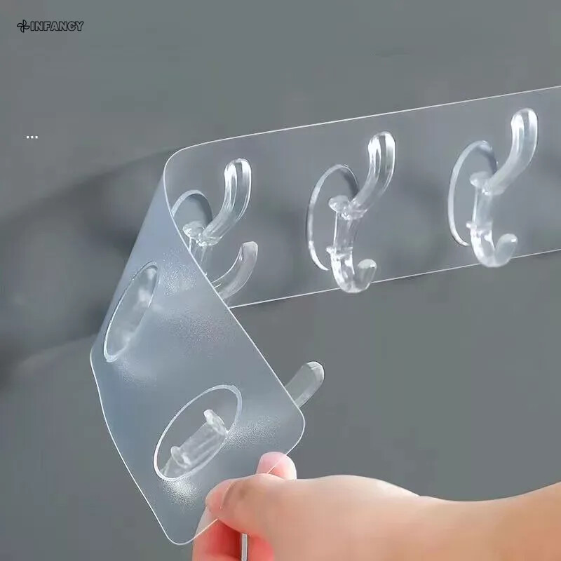 Kaput i šešir Prozirna kuka Kupaonica za kućanstvo Kupaonica Duga traka Ljepljiva kuka bez tragova Vodootporna jaka kuka Kuke od paste