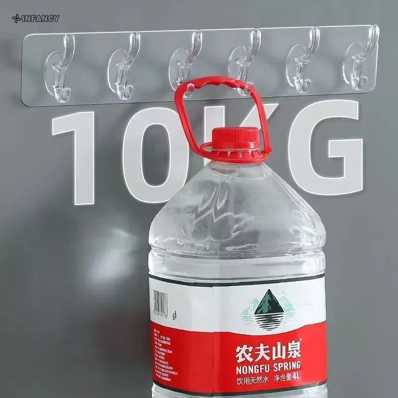 Kaput i šešir Prozirna kuka Kupaonica za kućanstvo Kupaonica Duga traka Ljepljiva kuka bez tragova Vodootporna jaka kuka Kuke od paste