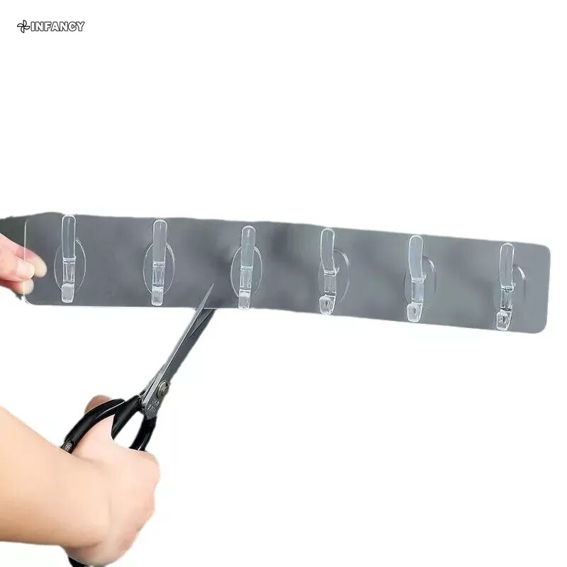 Kaput i šešir Prozirna kuka Kupaonica za kućanstvo Kupaonica Duga traka Ljepljiva kuka bez tragova Vodootporna jaka kuka Kuke od paste