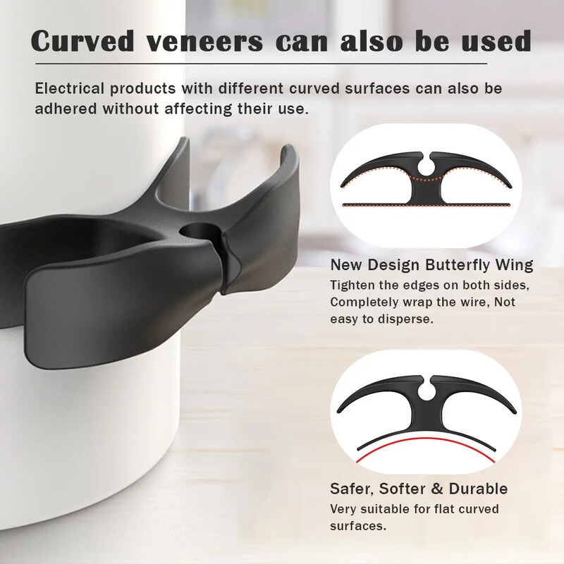 Namotač kabela Friteza na zrak Aparat za kavu Žica Fixe Žica Organizator za kabel Držač za kuhinju Ured Kući Upravljanje kabelom Namotač kabela