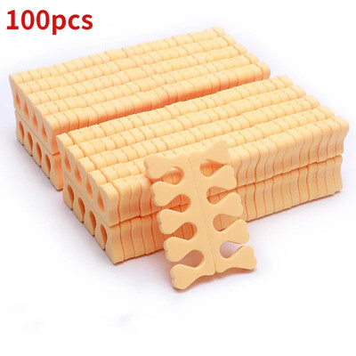 Nail Art Razdjelnici prstiju Prsti Stopala Spužva Meki UV gel lak Alati za uljepšavanje Paket za manikuru Pedikura Kompleti za nokte