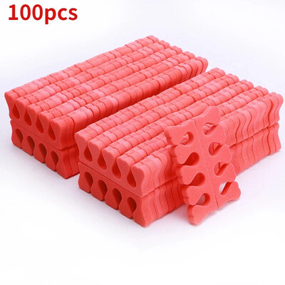 Nail Art Razdjelnici prstiju Prsti Stopala Spužva Meki UV gel lak Alati za uljepšavanje Paket za manikuru Pedikura Kompleti za nokte