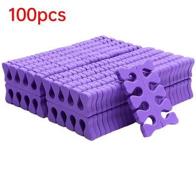 Nail Art Razdjelnici prstiju Prsti Stopala Spužva Meki UV gel lak Alati za uljepšavanje Paket za manikuru Pedikura Kompleti za nokte