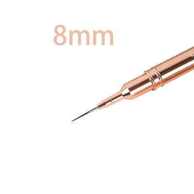 Σαμπάνια Nail Art Pens Detail Liner Brushes Εργαλεία νυχιών Long Lines Drawing Liner Brush UV Gel Polish Painting 4/8/12/20/25mm