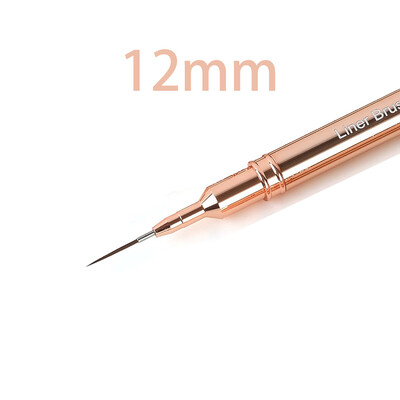 Σαμπάνια Nail Art Pens Detail Liner Brushes Εργαλεία νυχιών Long Lines Drawing Liner Brush UV Gel Polish Painting 4/8/12/20/25mm
