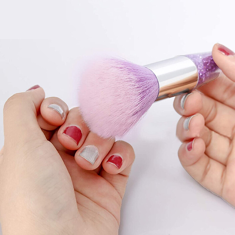 1 kom četkica za nokte Uklanjanje prašine akrilni UV gel lak puder za čišćenje četkica za manikuru prijenosna šminka za uljepšavanje noktiju dodaci za uređenje noktiju