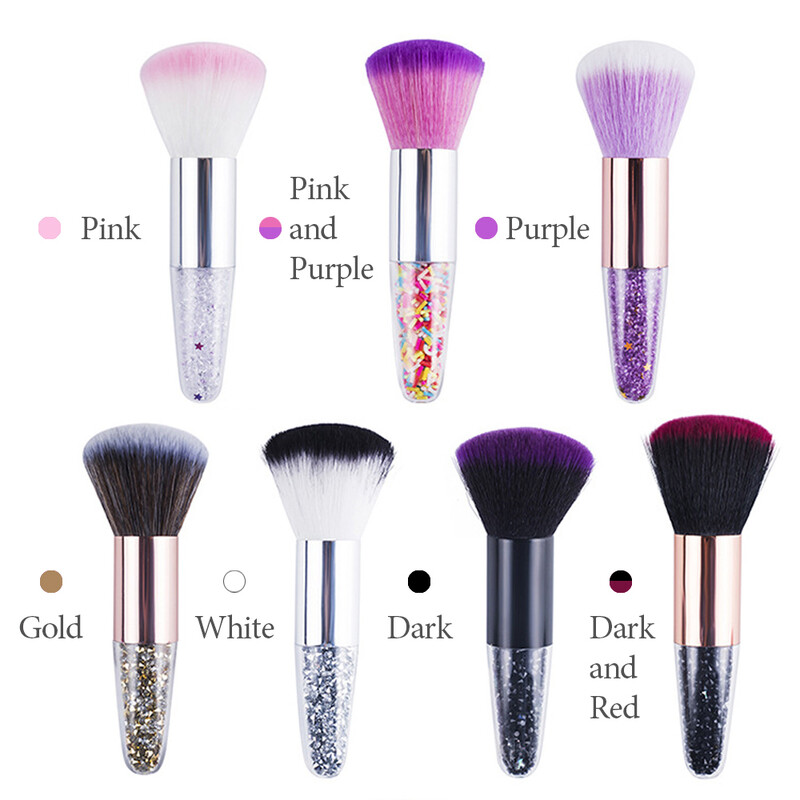 1 kom četkica za nokte Uklanjanje prašine akrilni UV gel lak puder za čišćenje četkica za manikuru prijenosna šminka za uljepšavanje noktiju dodaci za uređenje noktiju