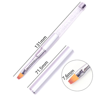 Nails Art Kist Linije Pruge Cvijeće Olovka za crtanje Akrilni UV gel Mreže za proširenje Kist 3D dizajn Alati za manikuru