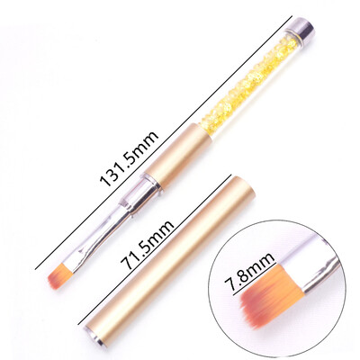 Nails Art Kist Linije Pruge Cvijeće Olovka za crtanje Akrilni UV gel Mreže za proširenje Kist 3D dizajn Alati za manikuru