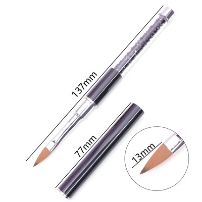 Nails Art Kist Linije Pruge Cvijeće Olovka za crtanje Akrilni UV gel Mreže za proširenje Kist 3D dizajn Alati za manikuru