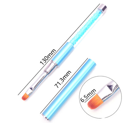 Nails Art Kist Linije Pruge Cvijeće Olovka za crtanje Akrilni UV gel Mreže za proširenje Kist 3D dizajn Alati za manikuru