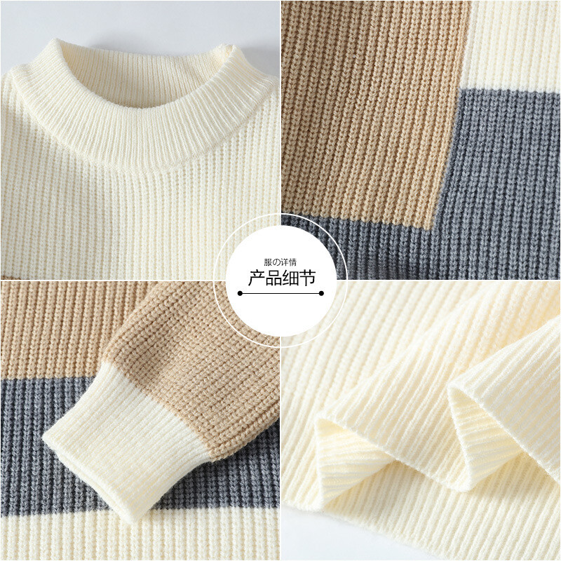 Ανδρικά χειμωνιάτικα πλεκτά πουλόβερ Fleece Ζεστά πουλόβερ καλής ποιότητας Ανδρικά ρούχα Φαρδιά πουλόβερ για άνδρες 4XL Ανδρικά ρούχα