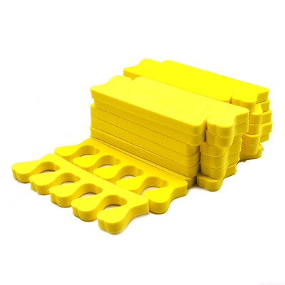 20 τμχ Μαλακά EVA διαχωριστικά δακτύλων Πολύχρωμα διαχωριστικά δακτύλων Nail Art Μανικιούρ Πεντικιούρ UV Gel Polish Beauty Nail Art Tools