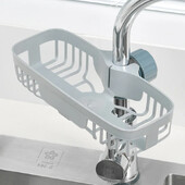 Vonios kambarys Reguliuojamas kriauklės nutekėjimo stovas Kempinėlių laikymo maišytuvo laikiklis Muilo kanalizacijos lentyna Krepšelis Organizatorius Virtuvės priedai