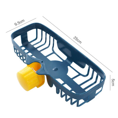 Vonios kambarys Reguliuojamas kriauklės nutekėjimo stovas Kempinėlių laikymo maišytuvo laikiklis Muilo kanalizacijos lentyna Krepšelis Organizatorius Virtuvės priedai