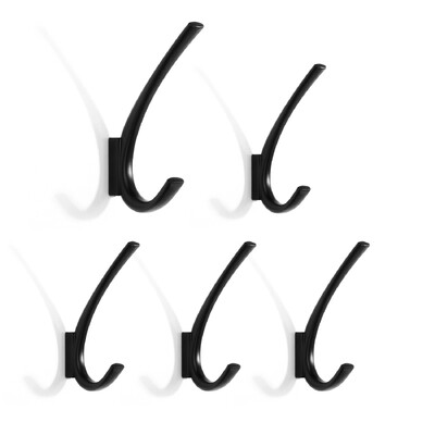 SARIHOSY Γάντζος τοίχου Μαύρα ρούχα Γάντζοι Αποθήκευση τοίχου Πετσέτες Γάντζος για παλτό για μπάνιο πολυλειτουργικά αξεσουάρ σπιτιού κουζίνας