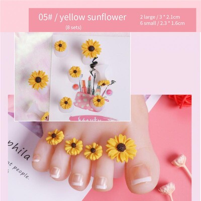 Paket Nail Art Separator za prste Noge Spužva za prste Separator Mekani gel UV lak Pribor za salon za nokte Pedikura Alat za manikuru