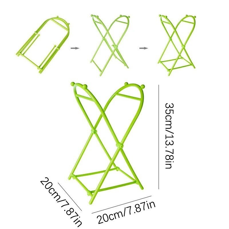 1kom ABS plastika Držač kuhinjske vreće za smeće Vješalica Sklopiva potpora Stalak za pohranu Police za vreće za smeće Kućna kuhinja Dodaci za kupaonicu