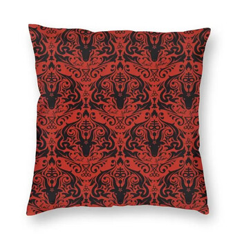 Διακόσμηση σπιτιού Καλύμματα μαξιλαριού Hail Satan Cushion Καναπές Υπνοδωμάτιο Σαλόνι