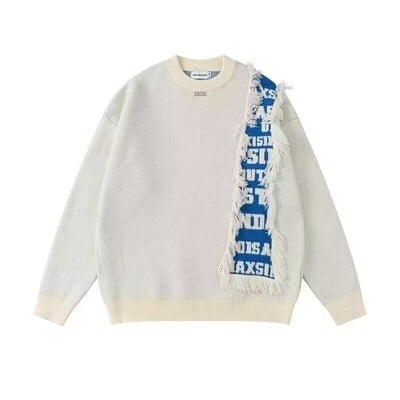 Hong Kong stil Lazy Coat Japanski dizajn Pleteni džemper Zimski džemper Muška trendi široka jesen zima debela ins odjeća