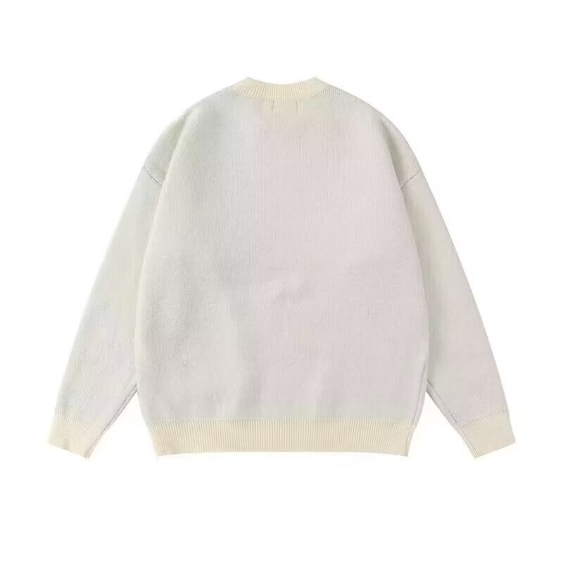 Hong Kong stil Lazy Coat Japanski dizajn Pleteni džemper Zimski džemper Muška trendi široka jesen zima debela ins odjeća