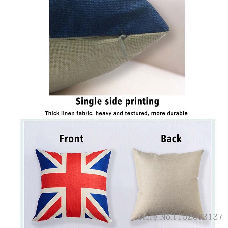 Hot Sale Stamp Abeceda Movie Series Lanena jastučnica s printom Kućna sofa Jastučnica za dnevnu sobu Spavaća soba Jastučnica