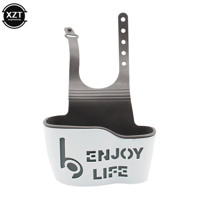 Σαπούνι ράφι νεροχύτη Σχάρα αποστράγγισης σφουγγάρι Κρεμαστή τσάντα θήκη μπάνιου Βρύση Καλάθι αποθήκευσης με οπές αποστράγγισης Αξεσουάρ κουζίνας