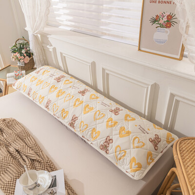 120/150/180 cm, egyoldalas steppelt hosszú párnahuzat Rajzfilm, nyomtatott, szép dekoratív testpárnahuzat otthoni szállodába