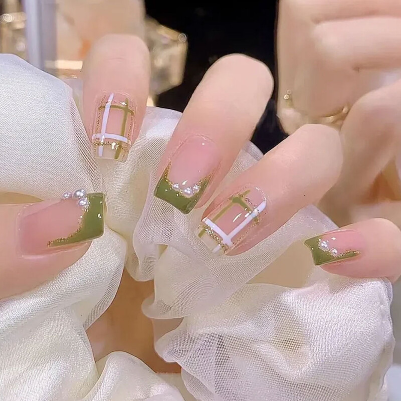 3бр. Прозрачна четка за нокти с френски ивици 3D накрайници Маникюр Изключително тънка линия Четки за писалка за рисуване Рисуване Инструменти за ноктопластика