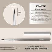 Четки за нокти Писалка за рисуване Ивица Четка за гел за нокти Четка за рисуване Гел UV лак Четка за нокти Инструменти за маникюр Писалка за точки