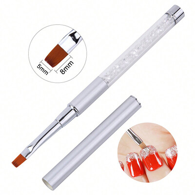 1 tk akrüülist küünekunsti pintsli jooned triibuline lille maalimine joonistuspliiats UV geeli pikendusvõre pintsli kujundus joonistus maniküüri tööriist