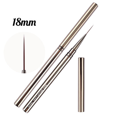 1 tk akrüülist küünekunsti pintsli jooned triibuline lille maalimine joonistuspliiats UV geeli pikendusvõre pintsli kujundus joonistus maniküüri tööriist