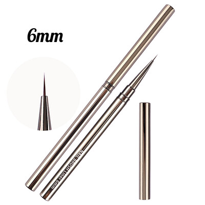 1 tk akrüülist küünekunsti pintsli jooned triibuline lille maalimine joonistuspliiats UV geeli pikendusvõre pintsli kujundus joonistus maniküüri tööriist