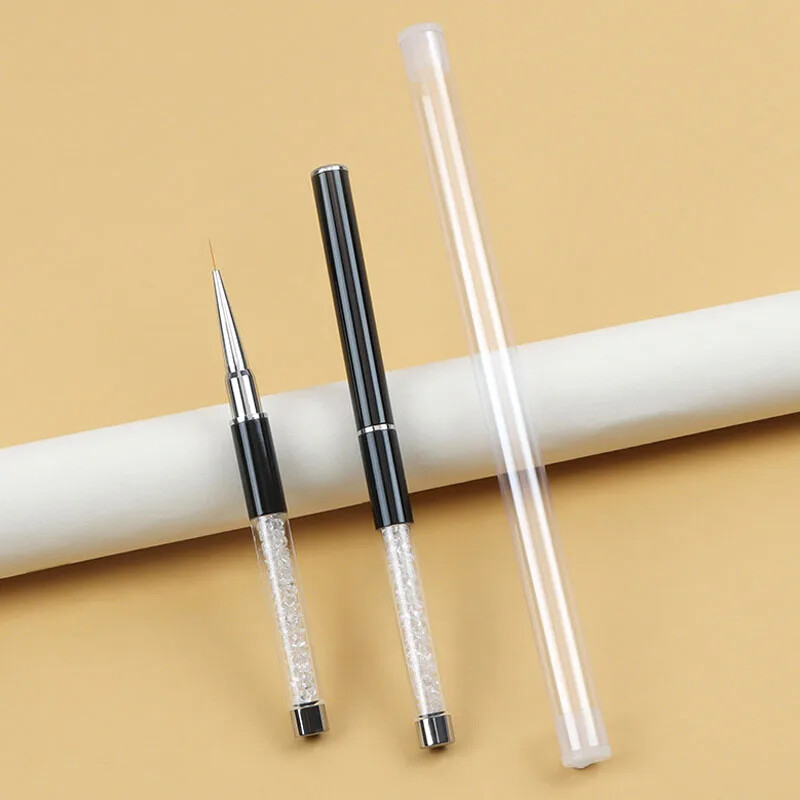 Küünekunsti pintslid Küünte täiustamine Pliiats nikerdamine Värviline maalimine Lillepliiats Küüned Tööriist Joone Joonistus Pliiats Maniküür Tööriistad Küünehari