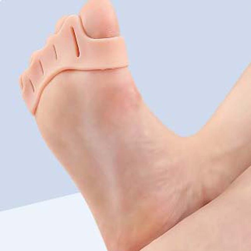 Bunion Protector Penkių skylučių pirštų tiesintuvas Pėdų priežiūros įrankiai Pėdų Valgus Korektorius Penkių skylučių pirštų skyrikliai Korektorius Nykštis