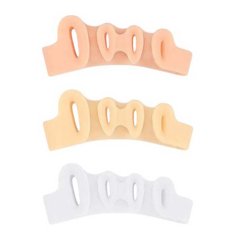 Bunion Protector Penkių skylučių pirštų tiesintuvas Pėdų priežiūros įrankiai Pėdų Valgus Korektorius Penkių skylučių pirštų skyrikliai Korektorius Nykštis