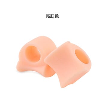 2 τεμάχια=1 ζευγάρι Bunion Corrector Gel Pad Stretch Hallux Valgus Protector Guard Separator Toe Feet Care Ορθοπεδικοί αποστάτες δακτύλων