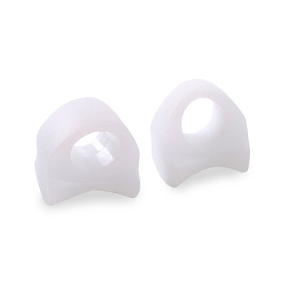 2pieces=1pair Bunion Corrector Gel Pad Stretch Hallux Valgus Protector Guard Toe Separator Pēdu kopšana Ortopēdiskie pirkstu starplikas